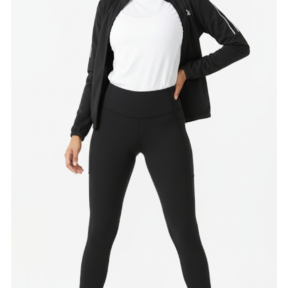 ALO Yoga Black Crop Ankle  Leggings Size S - Picture 9 of 9